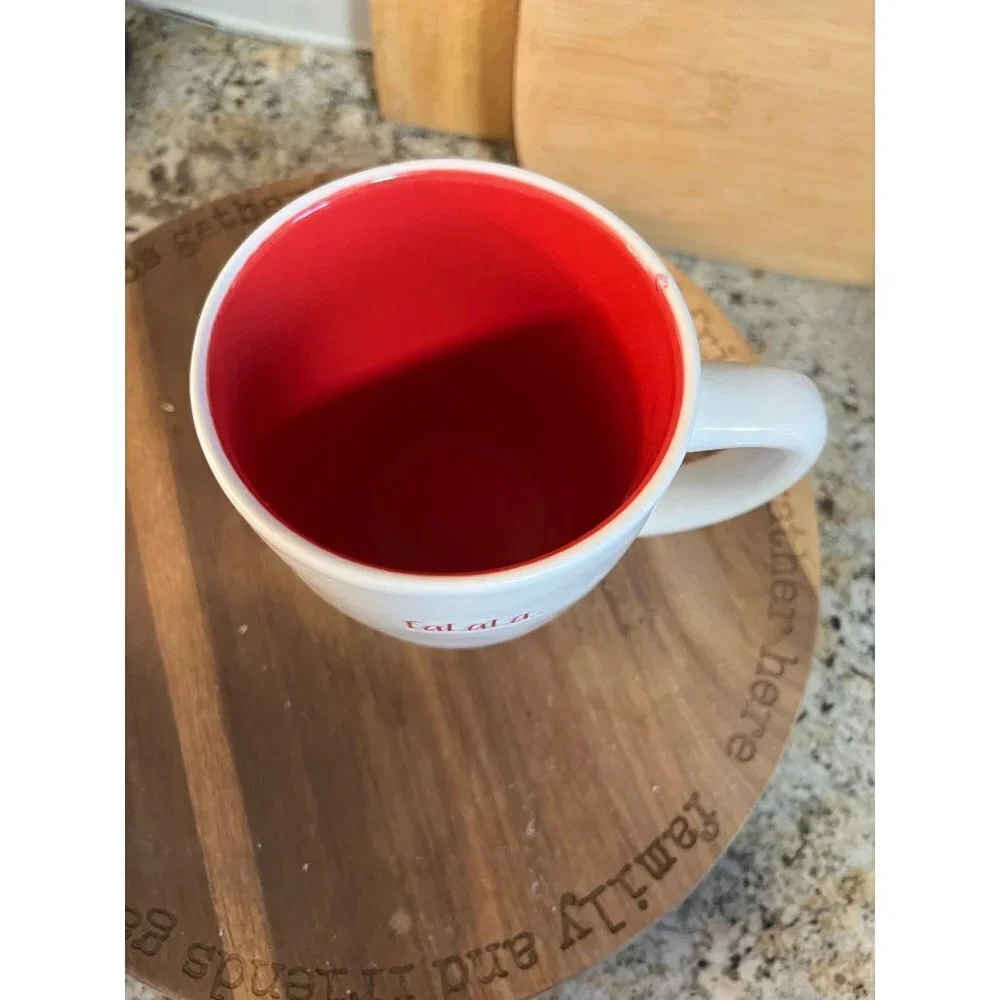 Rae Dunn “Fa La La” mug
